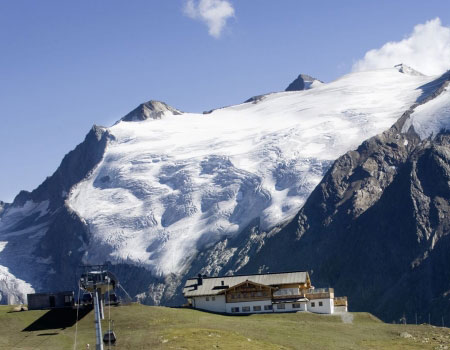sommer gletscher haus könig appartement obergurgl